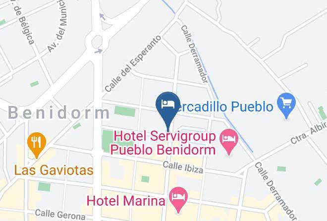 Alicante - Medplaya Hotel Rio Park Maps