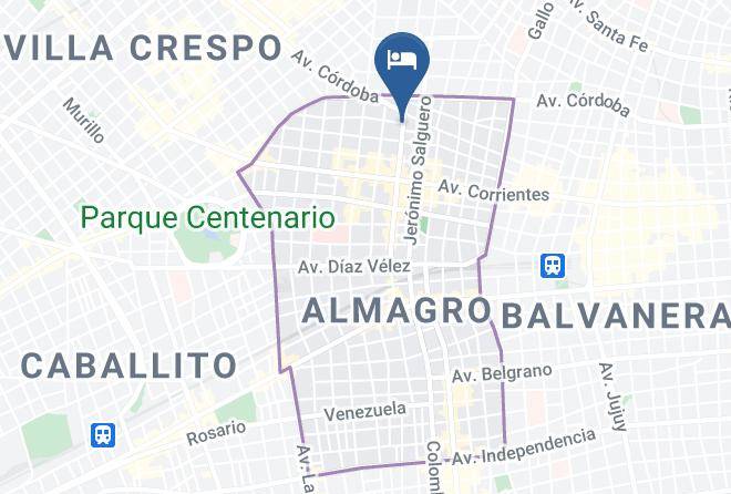 Buenos Aires - Medrano Plaza Hotel Maps