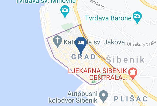 Sibenik - Medulic Palace Maps