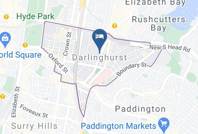 Sydney - Medusa Hotel Maps