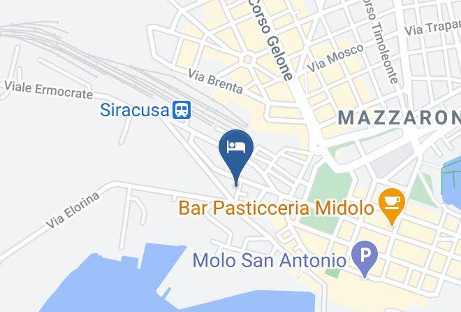 Syracuse - Medusa Residence & Spa Maps