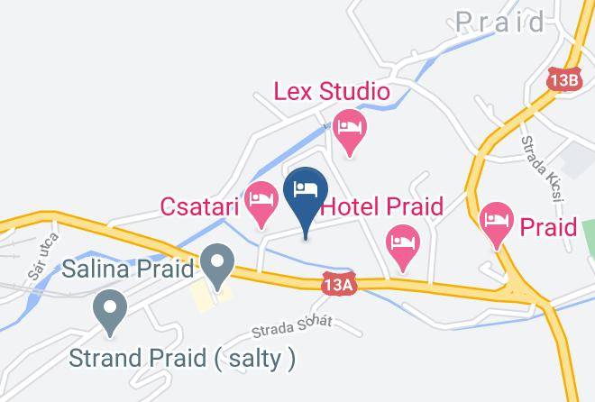 Praid - Medvehaz Maps