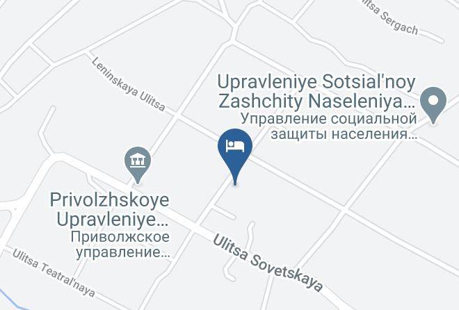 Sergachsky District - Medvezhiy Ugol Gostinitsa Maps