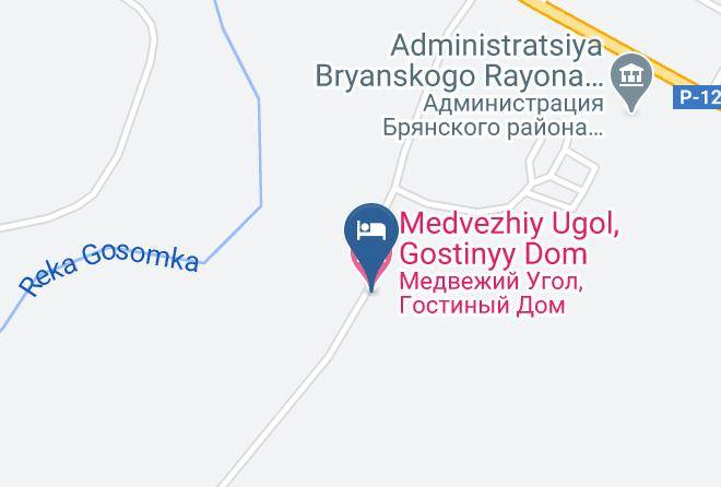 Bryansky District - Medvezhiy Ugol Gostinyy Dom Maps