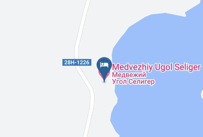 Ostashkovsky District - Medvezhiy Ugol Seliger Maps
