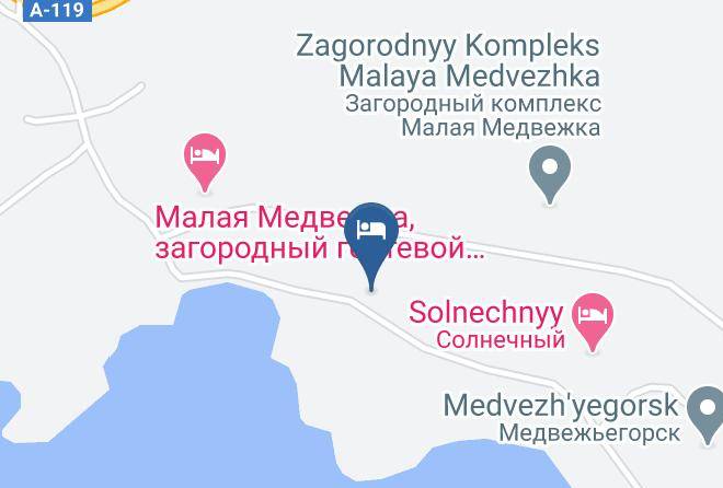 Medvezhyegorsky District - Medvezhka Maps