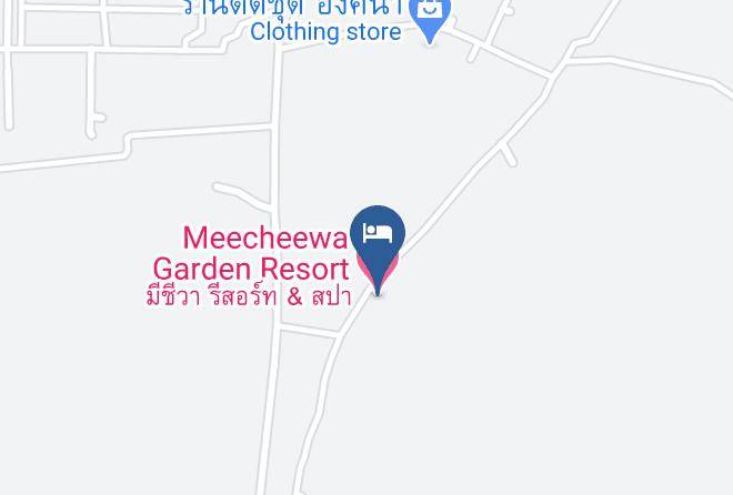 Amphoe Sawang Wirawong - Meecheewa Garden Resort Maps