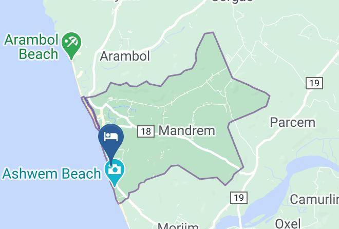 Pernem - Meems Beach Resort Maps