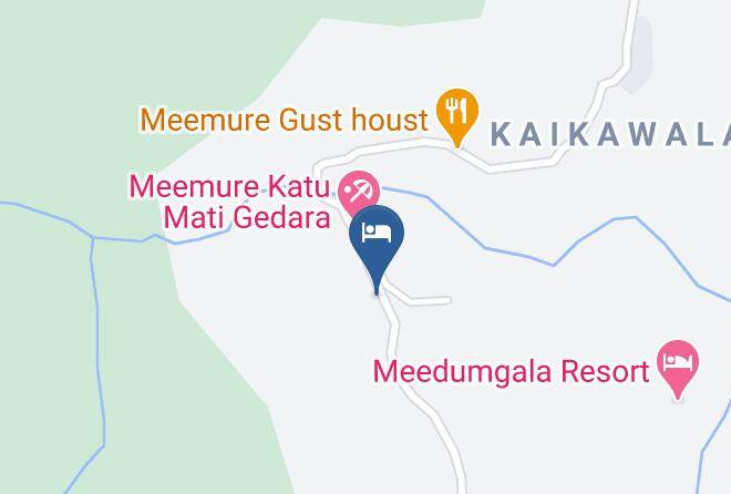 Kandy - Meemure Isabulana Resort Maps
