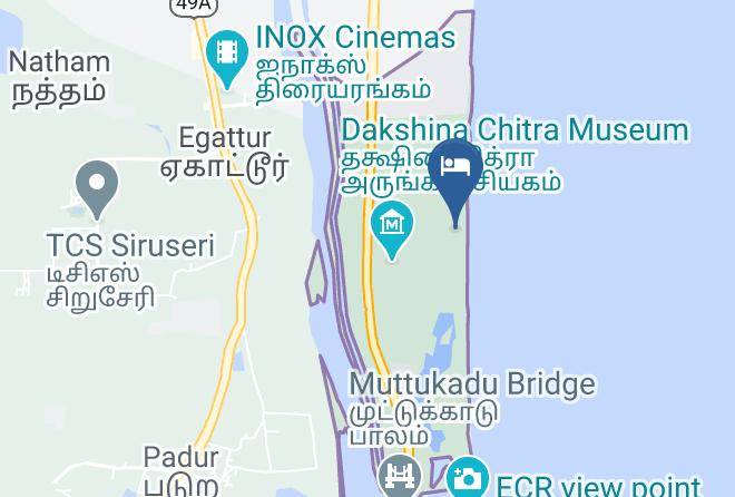 Chennai - Meenakshi Holiday Resort Maps
