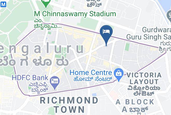 Bengaluru - Meenal A Boutique Hotel Maps