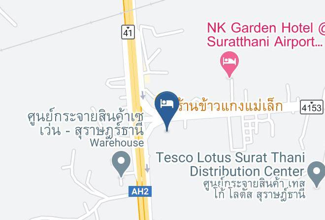 Amphoe Phunphin - Meet Boutique Resort Maps