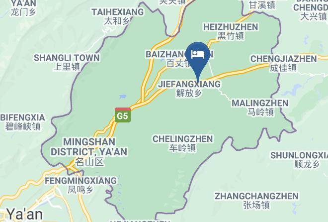 Yaan - Meet Fanghua Inn Maps