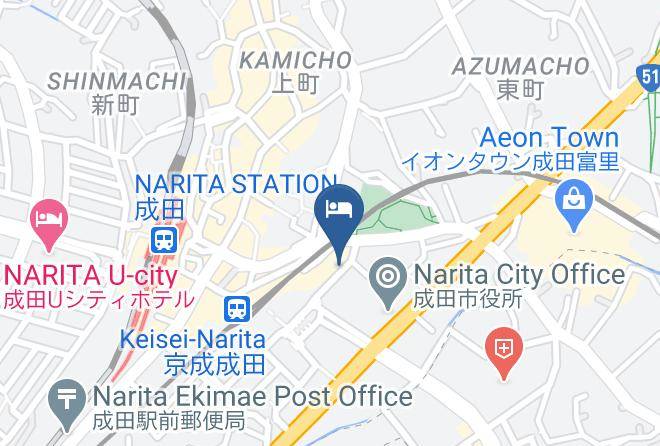 Narita City - Meet Inn Narita Maps