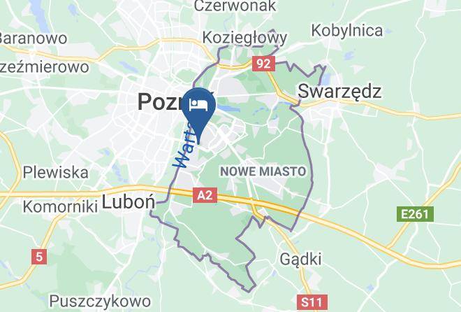 Meet Poznan Hotel Map