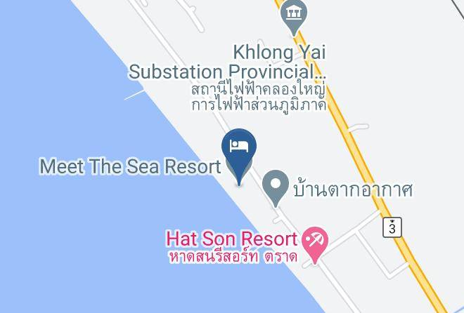 Amphoe Khlong Yai - Meet The Sea Resort Maps