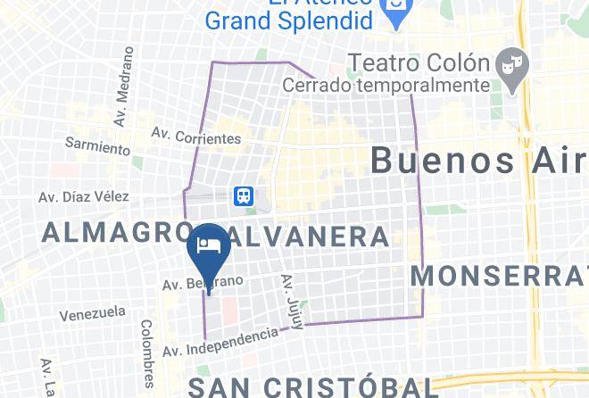 Balvanera - Meeting Point Hotel Maps