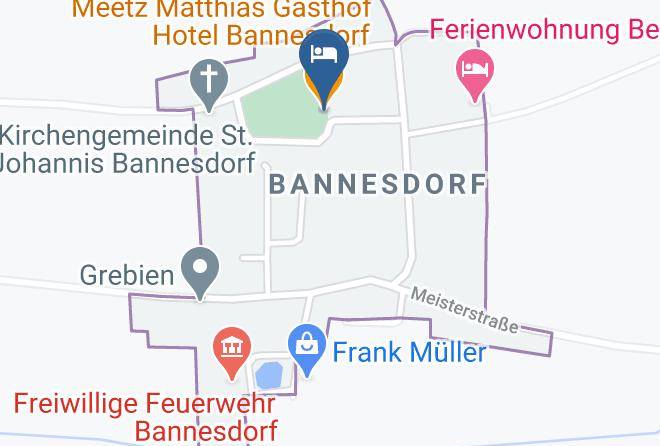 Ostholstein - Meetz Matthias Gasthof Hotel Bannesdorf Maps