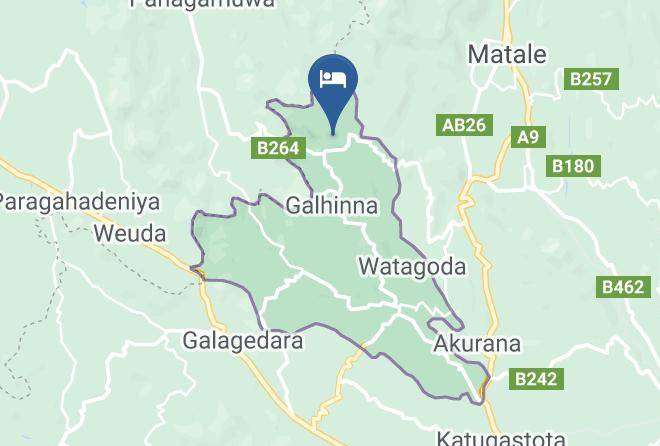 Kandy - Meezan Ancoombra Tea Estate Bungalow Maps