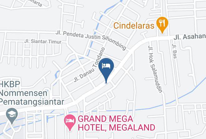 Kota Pematang Siantar - Mega Express Hotel Maps