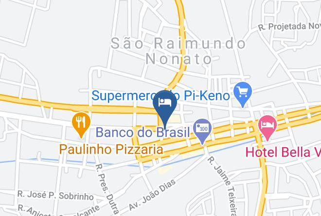 Sao Raimundo Nonato - Mega Express Hotel Maps