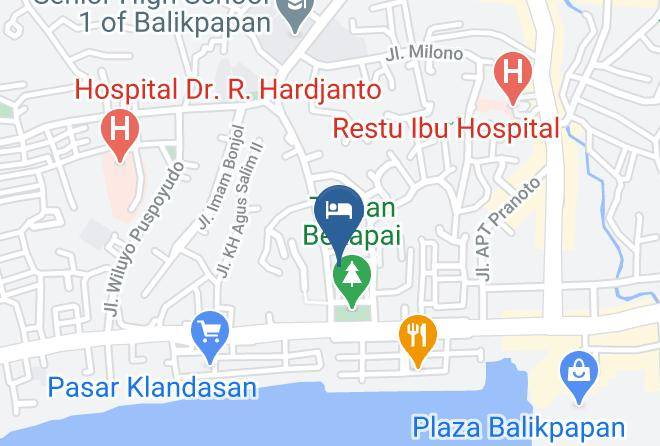 Balikpapan - Mega Lestari Hotel Maps