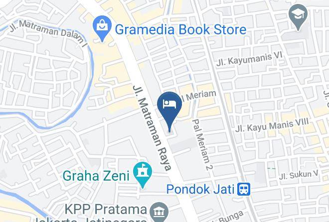 Jakarta Timur - Mega Matra Hotel Maps