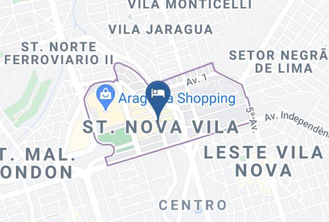 Goiania - Mega Moda Hotel Maps