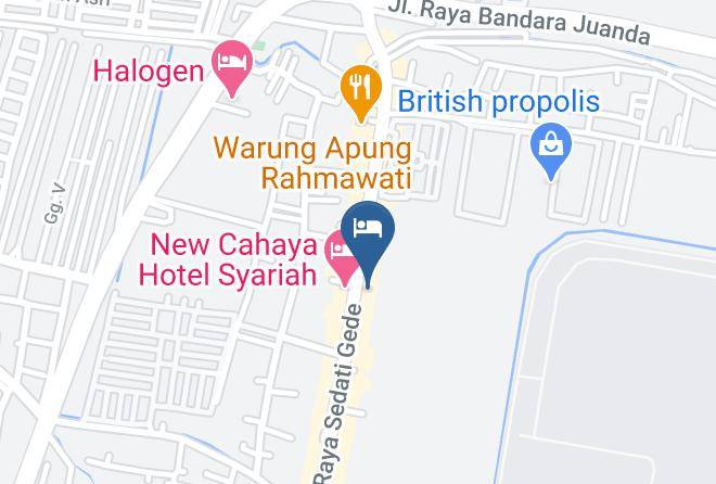 Sidoarjo Regency - Mega Mulia Hotel Maps