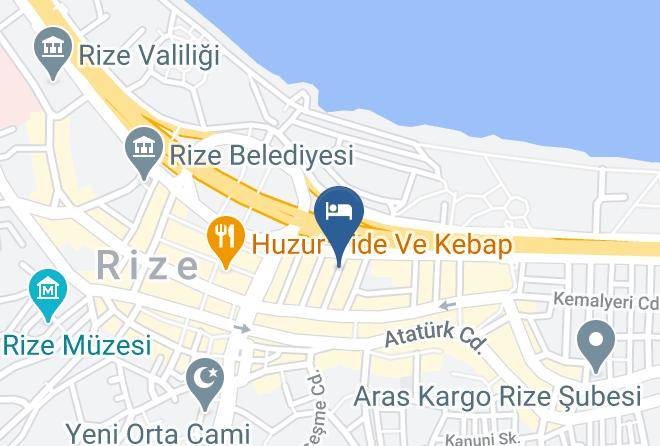Rize Tophane - Mega Otel Maps