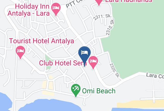 Muratpasa - Mega Palace Hotel Maps
