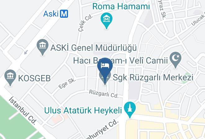 Altindag - Mega Hotel Ankara Maps