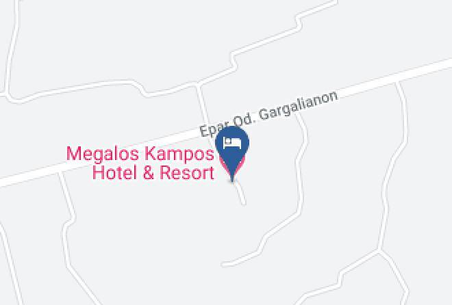 Megalos Kampos Hotel & Resort Map