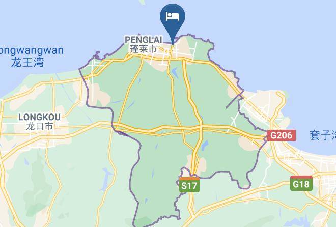Yantai - Meganeon Sea View Hotel Maps