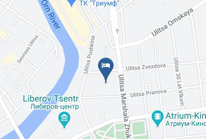 Omsk - Megapolis Boutique Hotel Maps