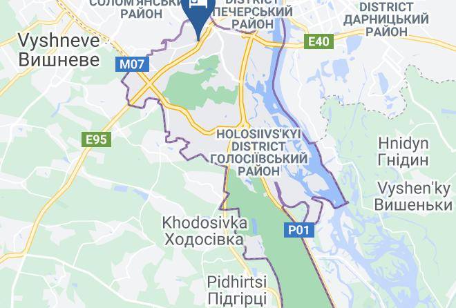 Kyiv - Megapolis Goloseevo Maps