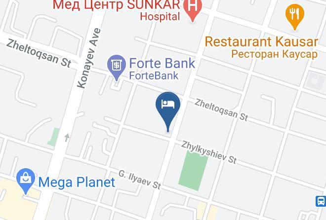 Shymkent - Megapolis Hotel Shymkent Maps