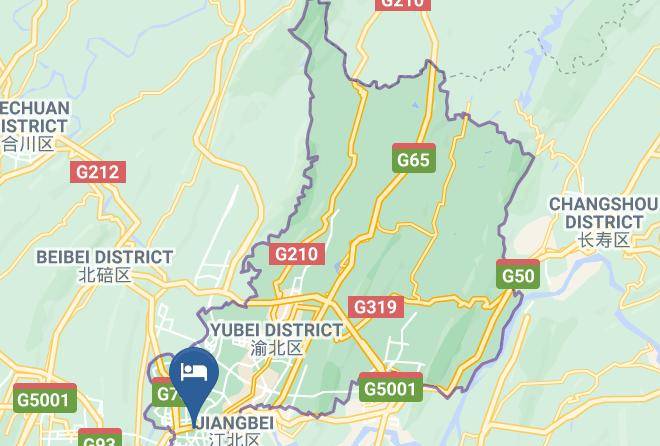 Yubei District - Megar Hotel Maps