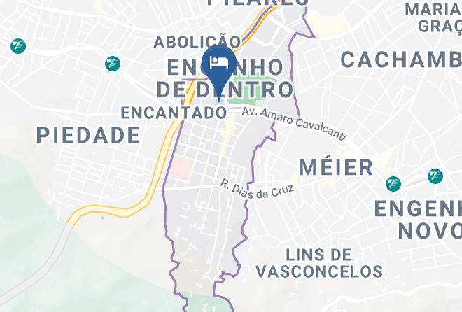 Rio De Janeiro Engenho De Dentro - Megara Hotel Maps