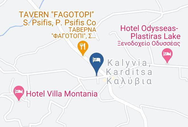 Kardhitsa - Megdovas Hotel Maps
