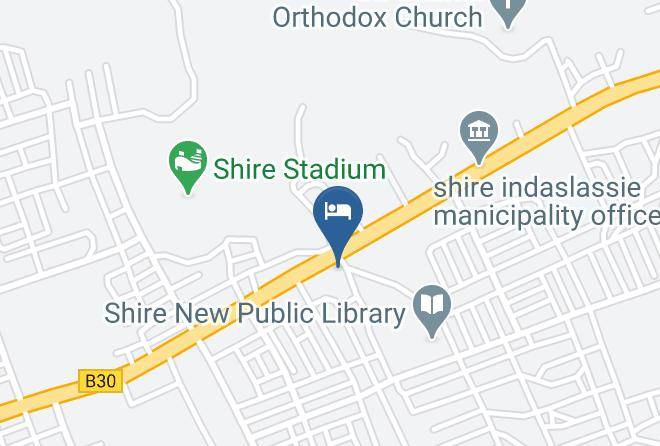 Shire - Megenagna Hotel Shire Maps