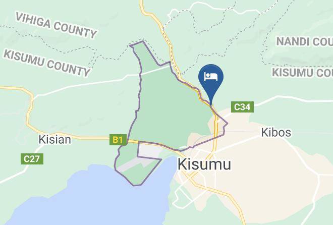 Kisumu - Megg's Place Kisumu Maps
