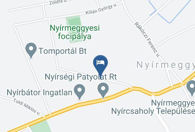 Nyirmeggyes - Meggyes Vendeghaz Maps