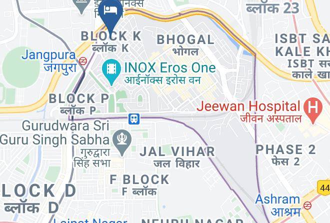 New Delhi - Megha Home Stay Maps