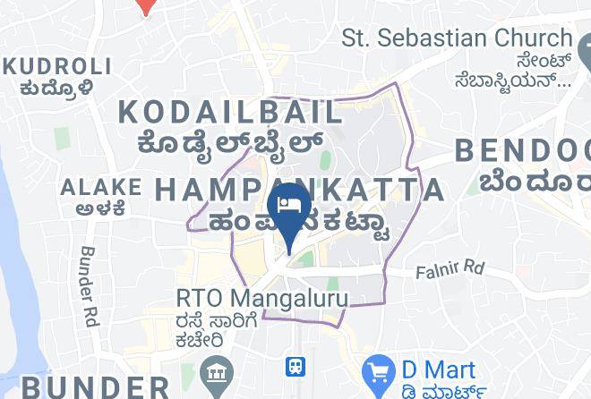 Mangalore - Megha Residency Maps