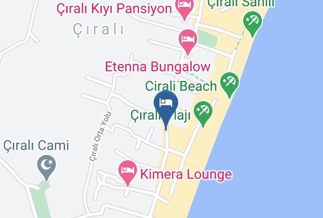 Valentina Doga Evleri & Restaurant Map