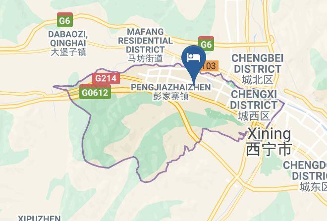 Xining - Mehood Hotel Maps