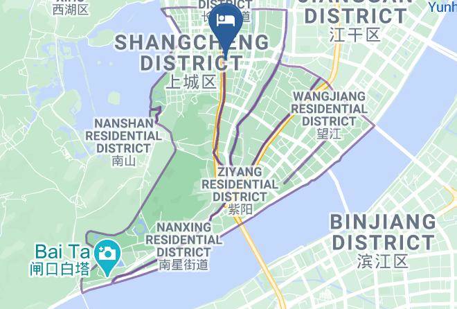 Hangzhou - Mehood Lestie Hotel Maps