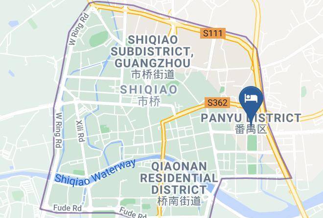 Mehood Lestie Hotel Panyu Branch Map