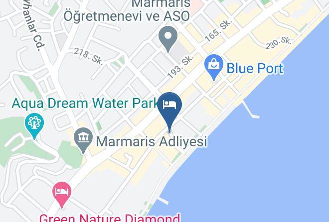 Marmaris - Mehtap Hotels Maps